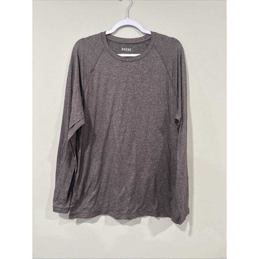 Rhone Shirt Mens long Sleeve Tee Athletic Performance Running XL 2317